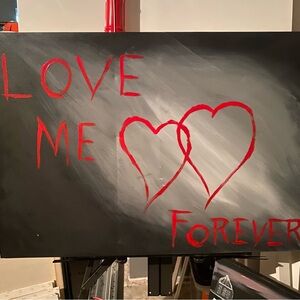 Love Me Forever Canvas Art